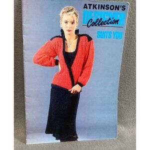 Atkinson's Designer Collection Suits You Fairisle Suit Knitting Pattern Booklet